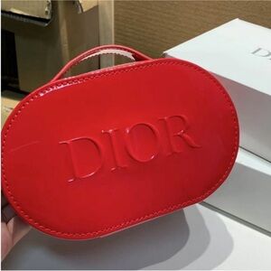Dior Red cosmetic case